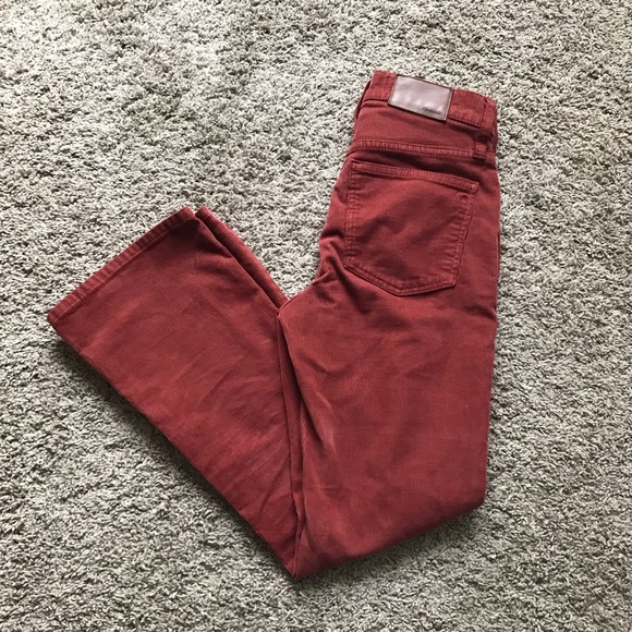 Madewell Pants - Madewell cali demi boot corduroy pants